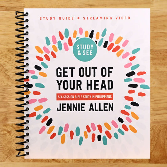 Get Out of Your Head Bible Study Guide plus Streaming Video, Updated Edition: Six-Session Bible Study in Philippians (Spiral bound) Happy Coil spiral bound book