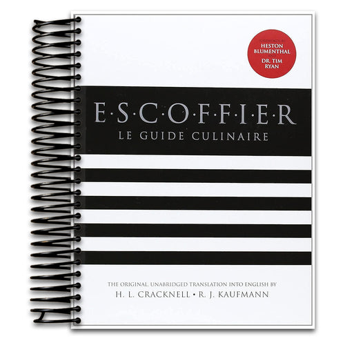 Escoffier: The Complete Guide to the Art of Modern Cookery (Spiral bound) Happy Coil spiral bound book