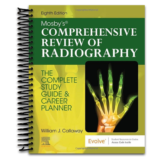 Mosby's Comprehensive Review of Radiography: The Complete Study Guide and Career Planner   (Spiral bound)