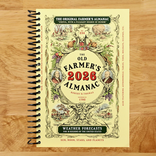 The 2026 Old Farmer's Almanac Trade Edition: The Beloved and Bestselling Annual Collection of Weather Forecasts and Useful Information   (Spiral bound)