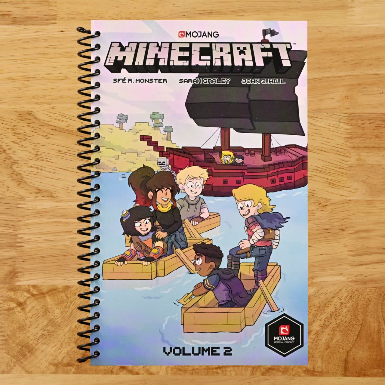 Minecraft Volume 2 (Graphic Novel) (Spiral bound) Happy Coil spiral bound book