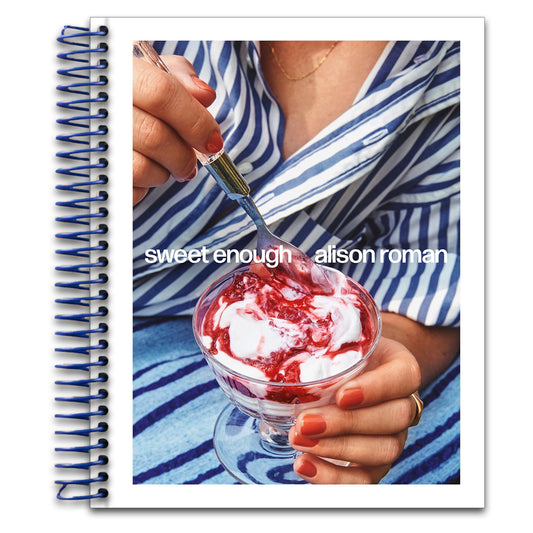Sweet Enough: A Dessert Cookbook   (Spiral bound)