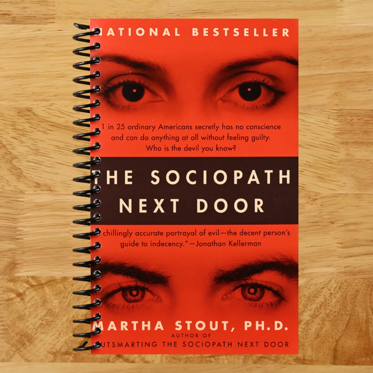 The Sociopath Next Door (Spiral bound) Happy Coil spiral bound book