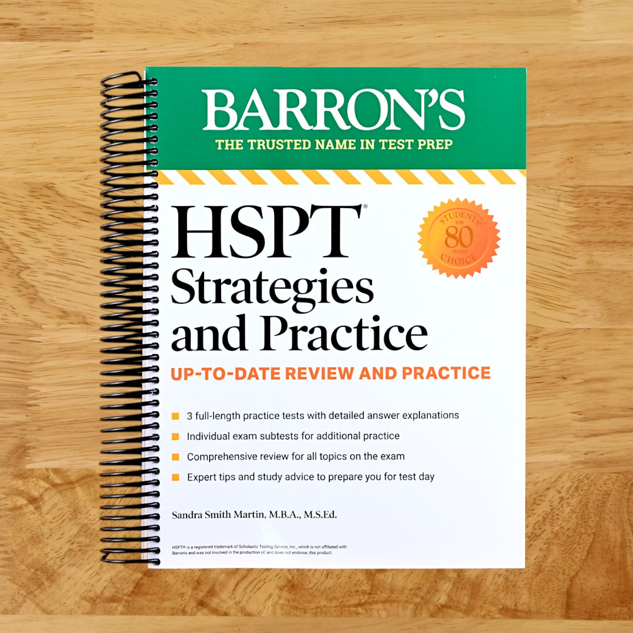 HSPT Strategies and Practice, Second Edition: Prep Book with 3 Practice Tests + Comprehensive Review + Practice + Strategies (Barron's Test Prep)