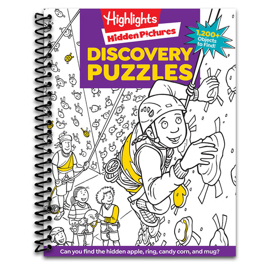 Discovery Puzzles (Spiral bound) Happy Coil spiral bound book