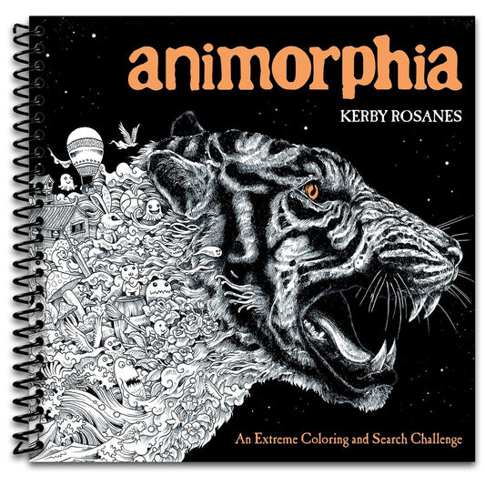 Animorphia: An Extreme Coloring and Search Challenge