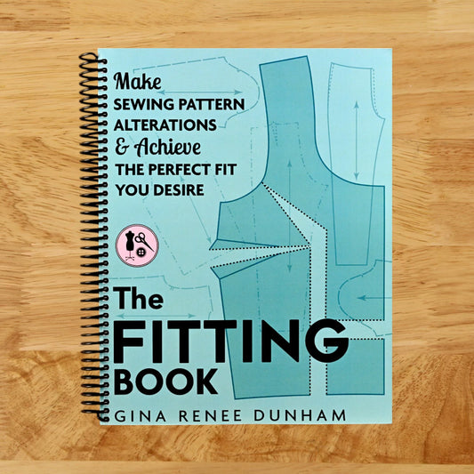The Fitting Book: Make Sewing Pattern Alterations & Achieve the Perfect Fit You Desire (Spiral bound) Happy Coil spiral bound book