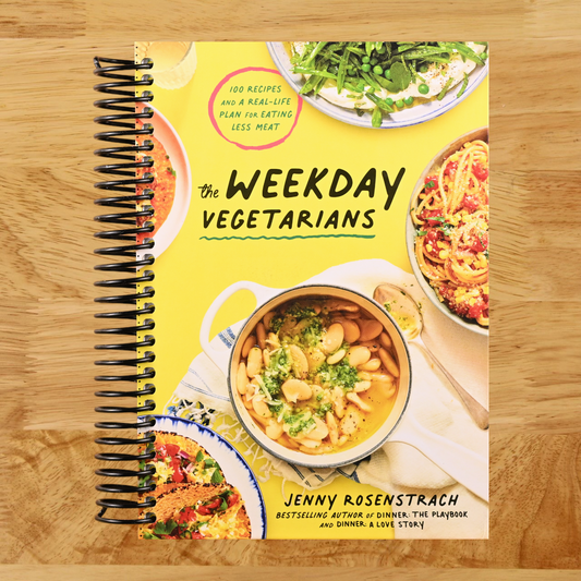 The Weekday Vegetarians: 100 Recipes and a Real-Life Plan for Eating Less Meat: A Cookbook (Spiral bound) Happy Coil spiral bound book