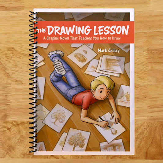 The Drawing Lesson: A Graphic Novel That Teaches You How to Draw (Spiral bound) Happy Coil spiral bound book