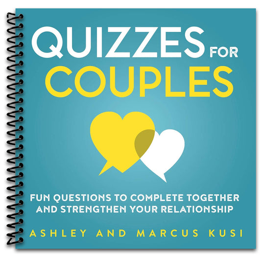 Quizzes for Couples: Fun Questions to Complete Together and Strengthen Your Relationship (Activity Books for Couples Series)   (Spiral bound)