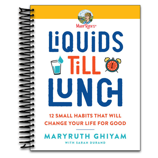 Liquids till Lunch: 12 Small Habits That Will Change Your Life for Good ‚Äì Transform Through Micro Changes: A Renowned Health Expert's Roadmap   (Spiral bound)