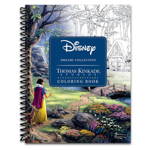 Disney Dreams Collection Thomas Kinkade Studios Disney Princess Coloring Book