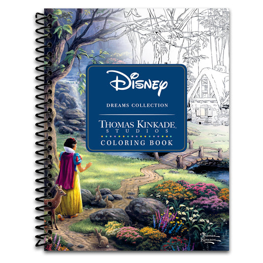 Disney Dreams Collection Thomas Kinkade Studios Disney Princess Coloring Book