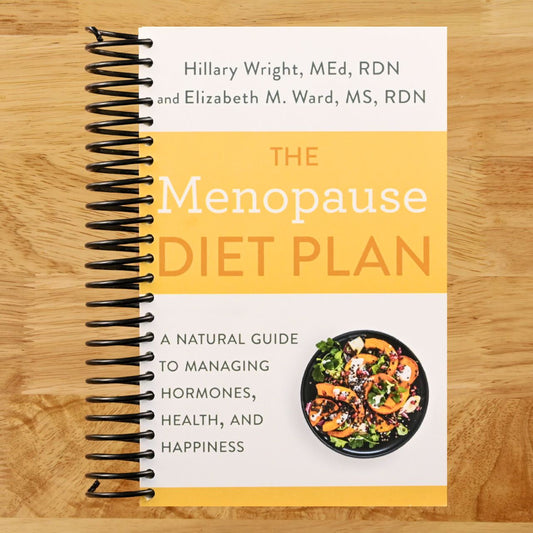 The Menopause Diet Plan: A Natural Guide to Managing Hormones, Health, and Happiness (Spiral bound) Happy Coil spiral bound book