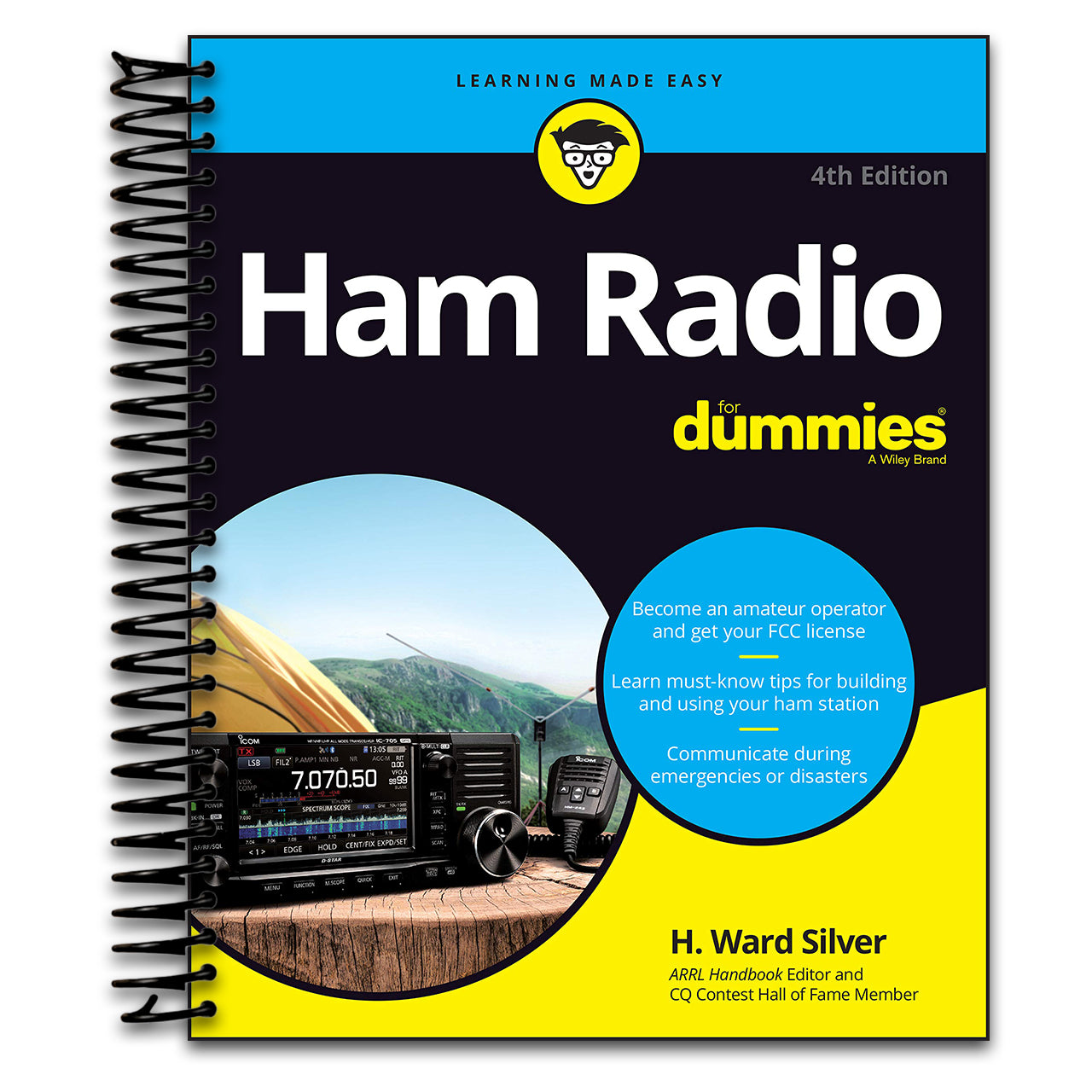 Ham Radio For Dummies (For Dummies (Computer/Tech)) (Spiral bound) Happy Coil spiral bound book