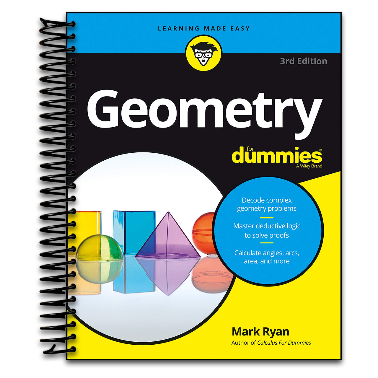 Geometry For Dummies   (Spiral bound)