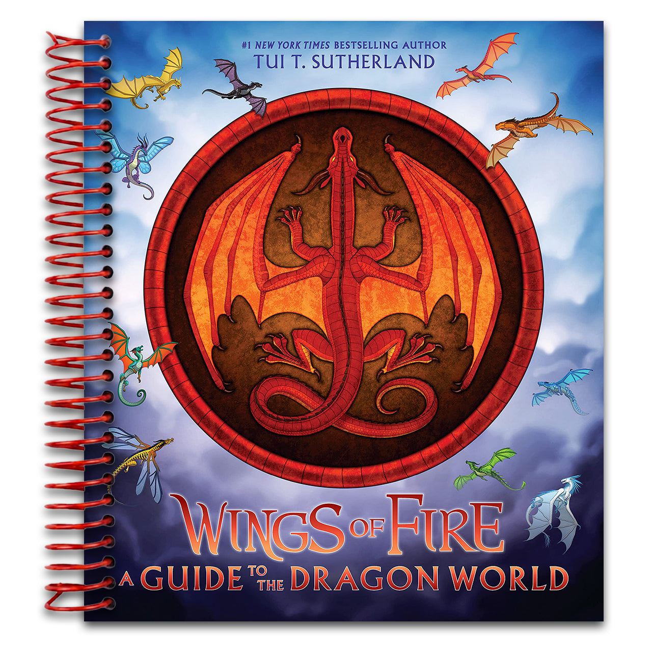 Wings of Fire: A Guide to the Dragon World (Spiral bound) Happy Coil spiral bound book