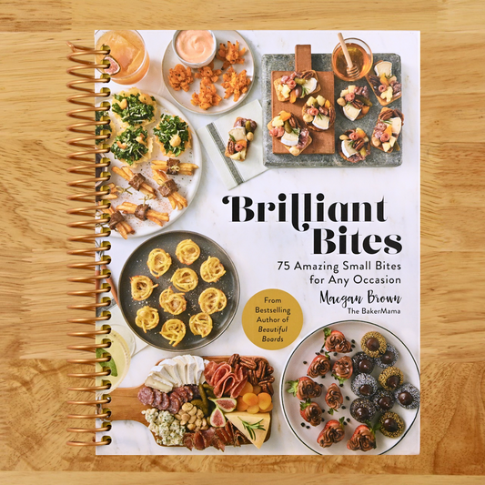 Brilliant Bites: 75 Amazing Small Bites for Any Occasion (Spiral bound) Happy Coil spiral bound book