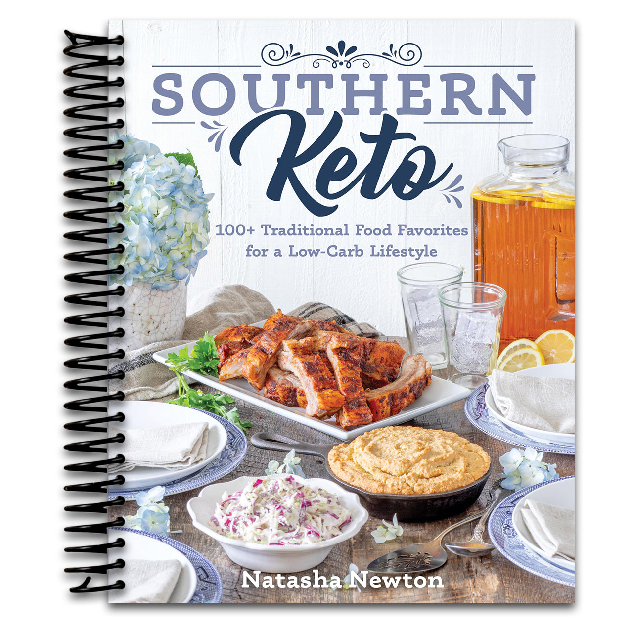 Southern Keto: 100+ Traditional Food Favorites for a Low-Carb Lifestyle   (Spiral bound)