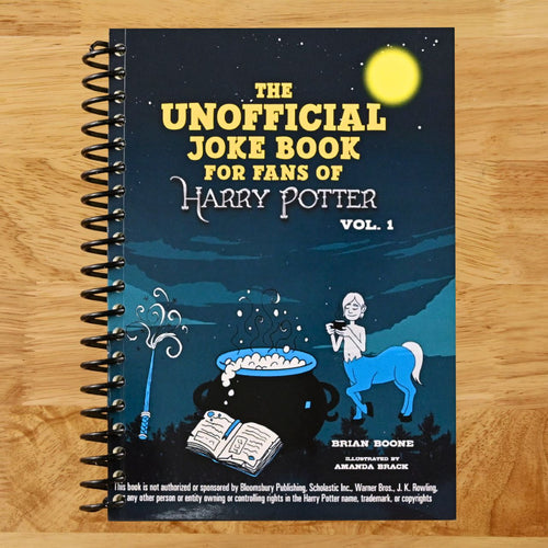 Unofficial Harry Potter Joke Book: Great Guffaws for Gryffindor (Spiral bound) Happy Coil spiral bound book