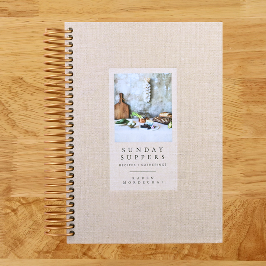 Sunday Suppers: Recipes + Gatherings: A Cookbook   (Spiral bound)