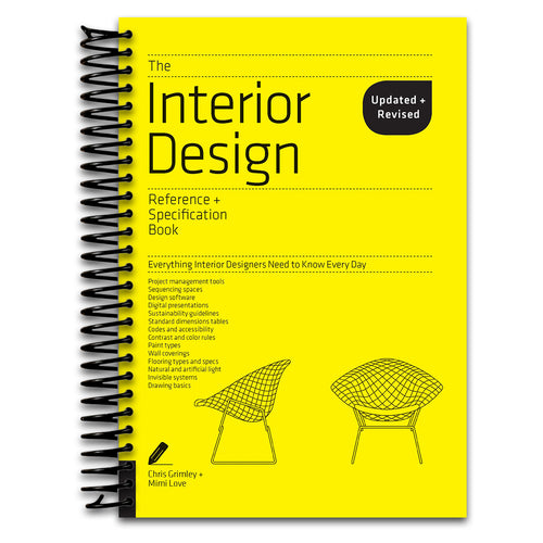 The Interior Design Reference & Specification Book updated & revised: Everything Interior Designers Need to Know Every Day (Spiral bound) Happy Coil spiral bound book