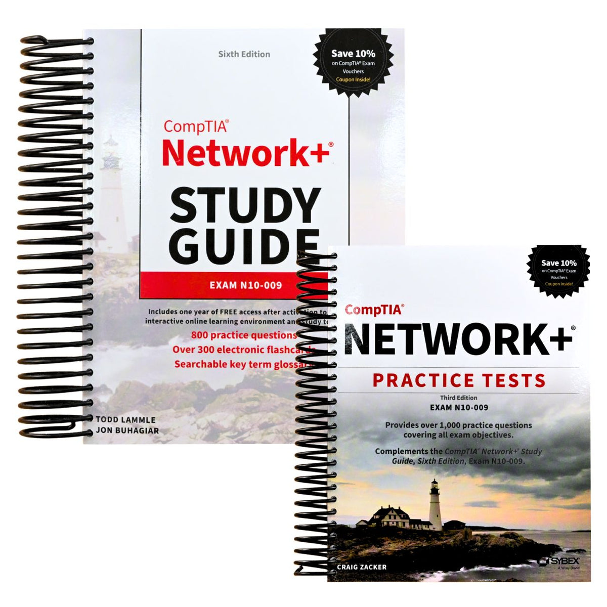 CompTIA Network+ Certification Kit: Exam N10-009 (Spiral bound) Happy Coil spiral bound book