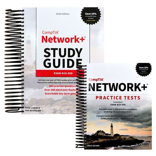 CompTIA Network+ Certification Kit: Exam N10-009 (Spiral bound) Happy Coil spiral bound book