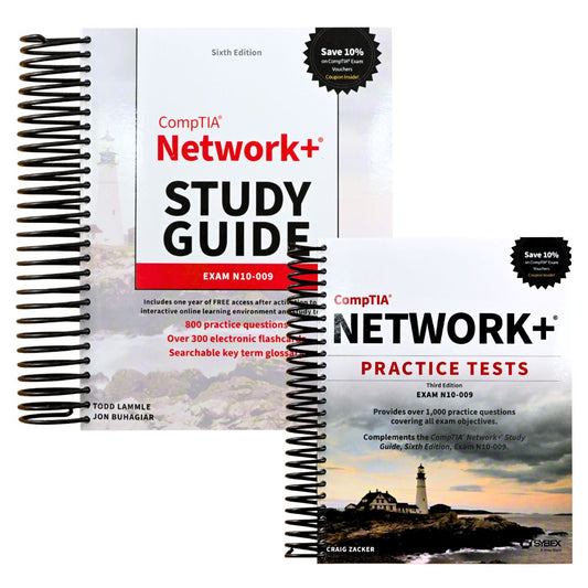 CompTIA Network+ Certification Kit: Exam N10-009 (Spiral bound) Happy Coil spiral bound book
