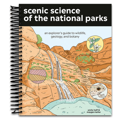 Scenic Science of the National Parks: An Explorer's Guide to Wildlife, Geology, and Botany   (Spiral bound)