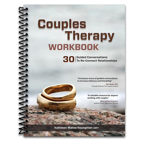 Couples Therapy Workbook: 30 Guided Conversations to Re-Connect Relationships   (Spiral bound)