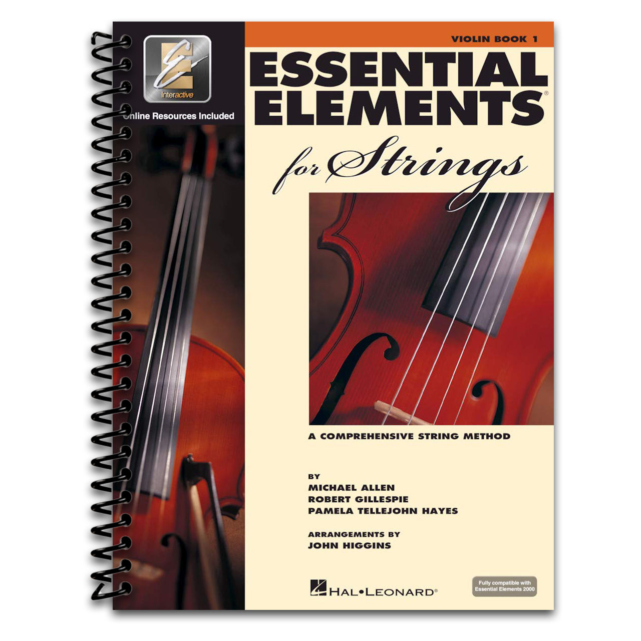 Essential Elements for Strings – Violin Book 1 with EEi Online Resources | Violin Method Book and Sheet Music for Students and Teachers | Comprehensive String Method – Newer 2025 Edition Available   (Spiral bound)