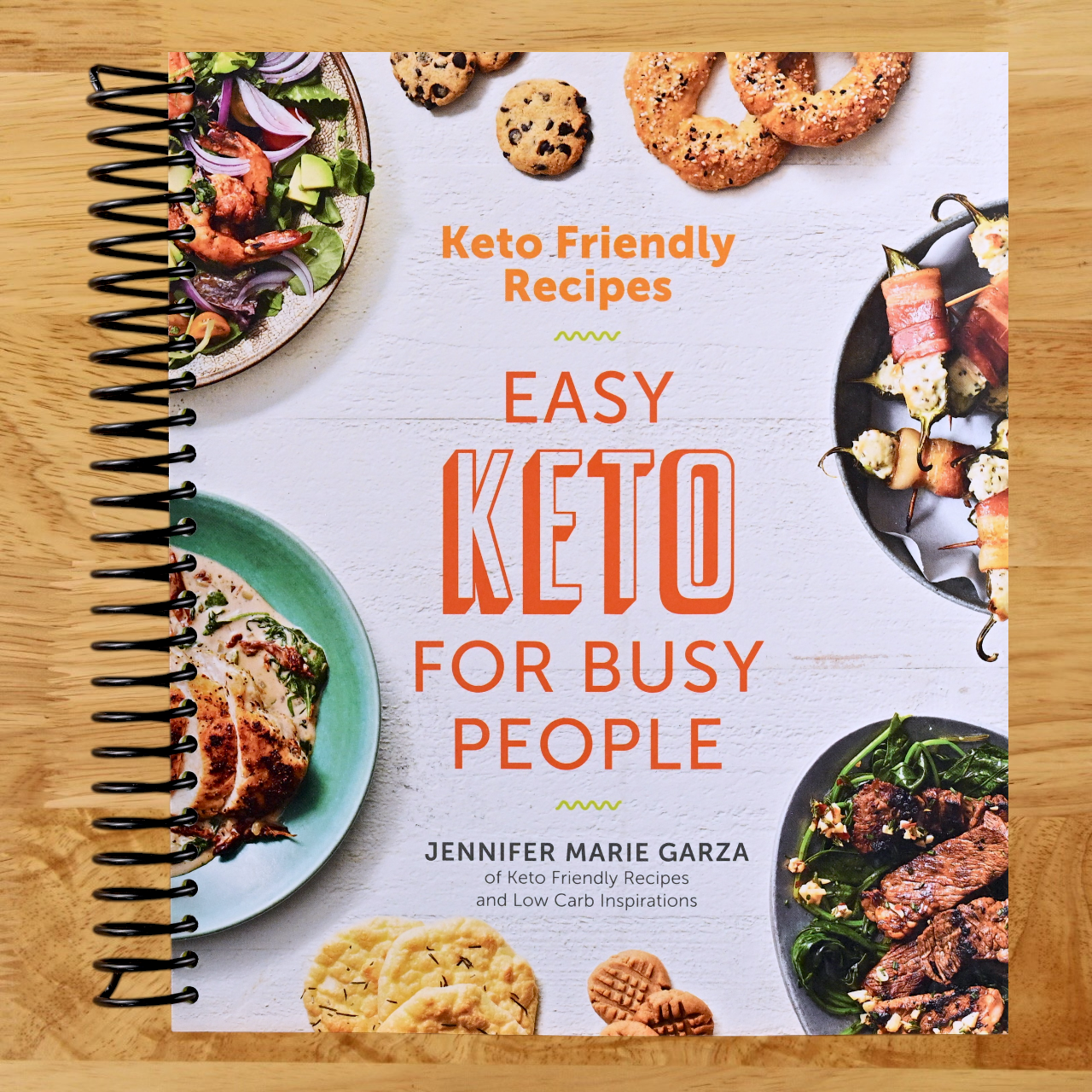 Keto Friendly Recipes: Easy Keto For Busy People (Spiral bound) Happy Coil spiral bound book