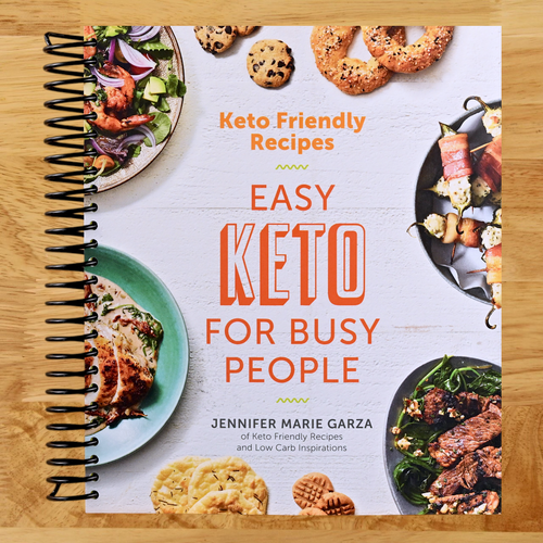 Keto Friendly Recipes: Easy Keto For Busy People (Spiral bound) Happy Coil spiral bound book
