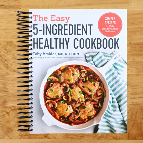 The Easy 5-Ingredient Healthy Cookbook: Simple Recipes to Make Healthy Eating Delicious   (Spiral bound)