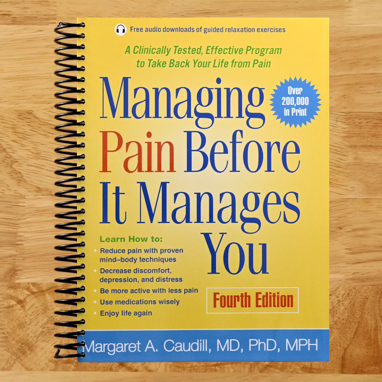 Managing Pain Before It Manages You (Spiral bound) Happy Coil spiral bound book