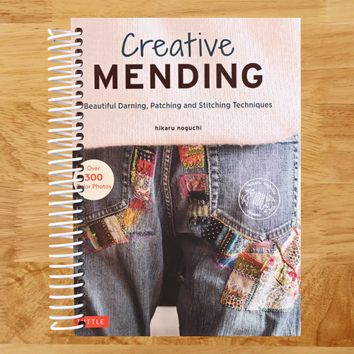 Creative Mending: Beautiful Darning, Patching and Stitching Techniques (Over 300 color photos)   (Spiral bound)