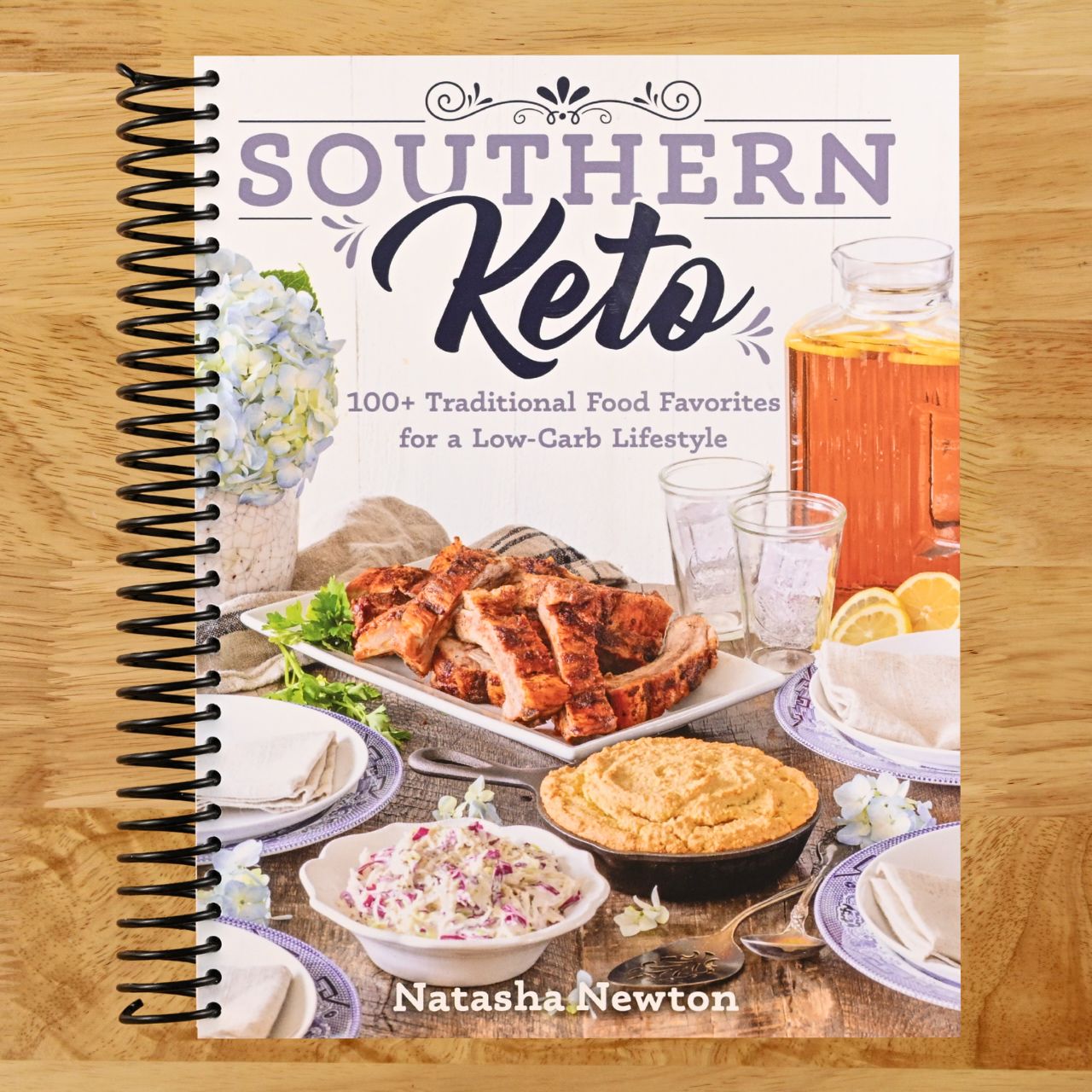 Southern Keto: 100+ Traditional Food Favorites for a Low-Carb Lifestyle (Spiral bound) Happy Coil spiral bound book