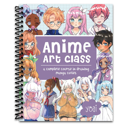 Anime Art Class: A Complete Course in Drawing Manga Cuties (Cute and Cuddly Art, 4)