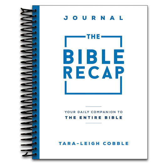 The Bible Recap Journal: Your Daily Companion to the Entire Bible   (Spiral bound)