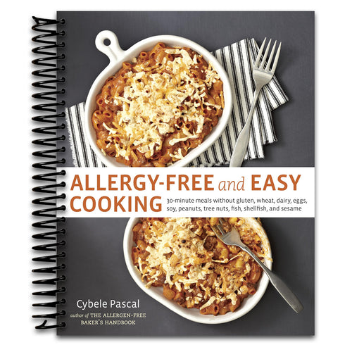 Allergy-Free and Easy Cooking: 30-Minute Meals without Gluten, Wheat, Dairy, Eggs, Soy, Peanuts, Tree Nuts, Fish, Shellfish, and Sesame [A Cookbook] (Spiral bound) Happy Coil spiral bound book