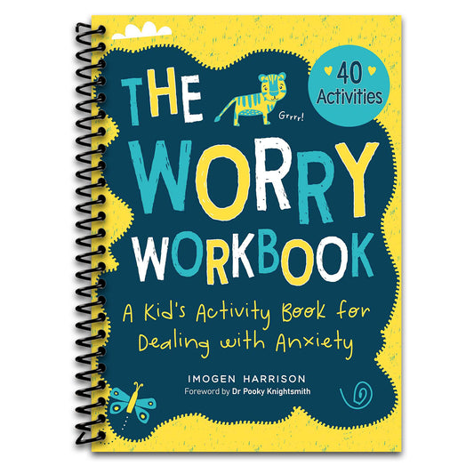 Worry Workbook: A Kid's Activity Book for Dealing with Anxiety (Big Feelings, Little Workbooks)   (Spiral bound)
