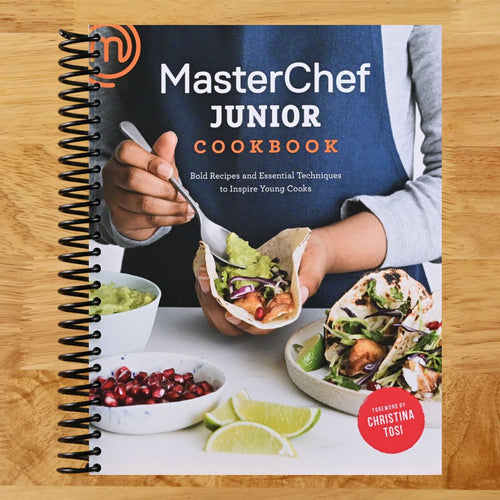 MasterChef Junior Cookbook: Bold Recipes and Essential Techniques to Inspire Young Cooks (Spiral bound) Happy Coil spiral bound book
