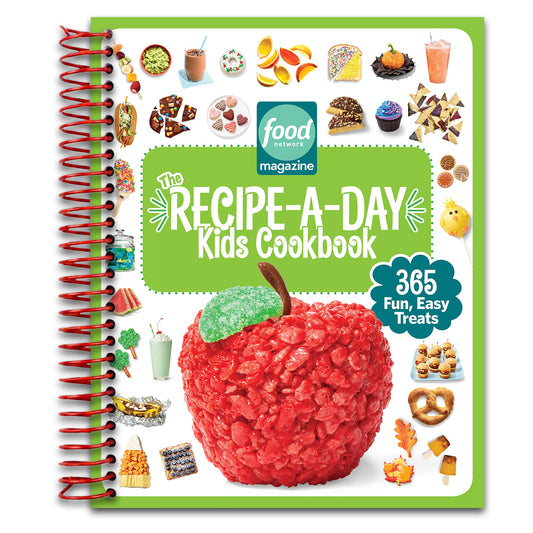 Food Network Magazine The Recipe-A-Day Kids Cookbook: 365 Fun, Easy Treats (Food Network Magazine's Kids Cookbooks)