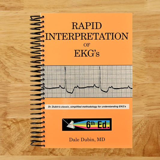 Rapid Interpretation of EKG's, Sixth Edition (Spiral bound) Happy Coil spiral bound book