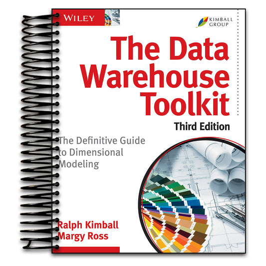 The Data Warehouse Toolkit: The Definitive Guide to Dimensional Modeling (Spiral bound) Happy Coil spiral bound book