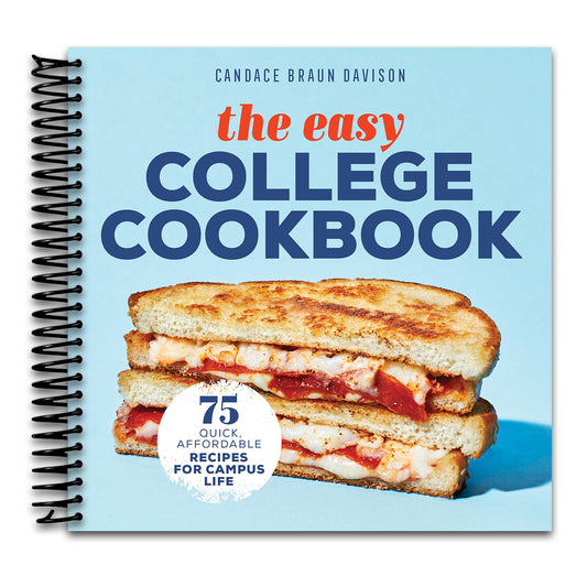 The Easy College Cookbook: 75 Quick, Affordable Recipes for Campus Life (Spiral bound) Happy Coil spiral bound book