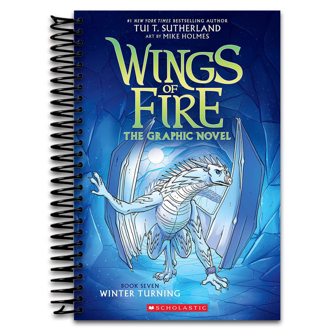 Winter Turning: A Graphic Novel (Wings of Fire Graphic Novel #7) (7) (Spiral bound) Happy Coil spiral bound book