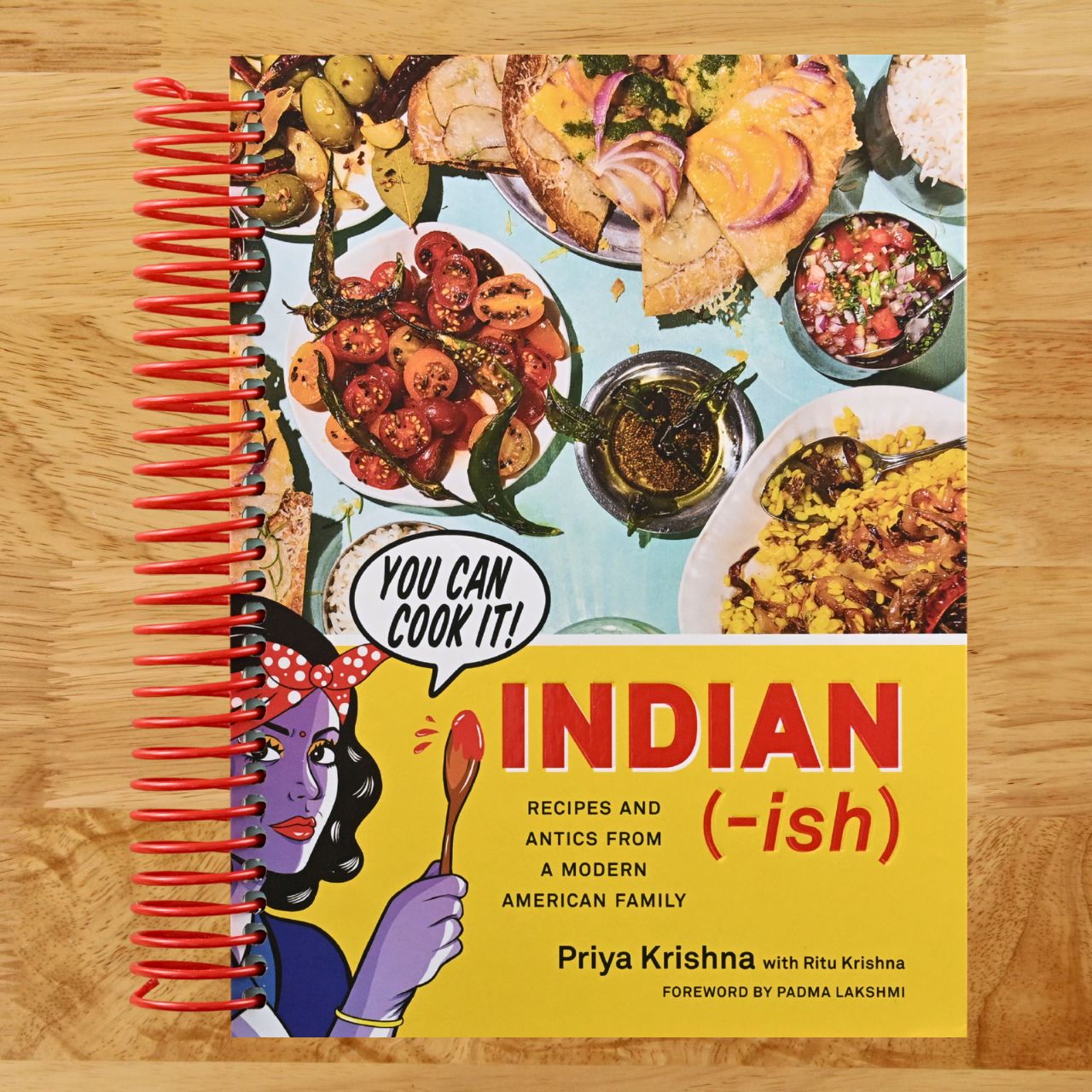 Indian-Ish: Recipes and Antics from a Modern American Family (Spiral bound) Happy Coil spiral bound book