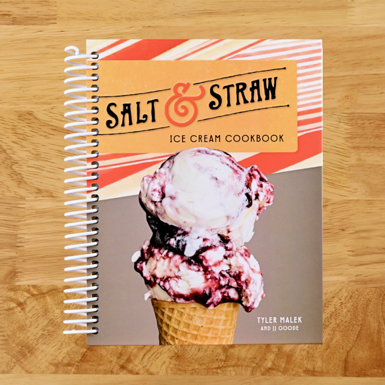 Salt & Straw Ice Cream Cookbook (Spiral bound) Happy Coil spiral bound book